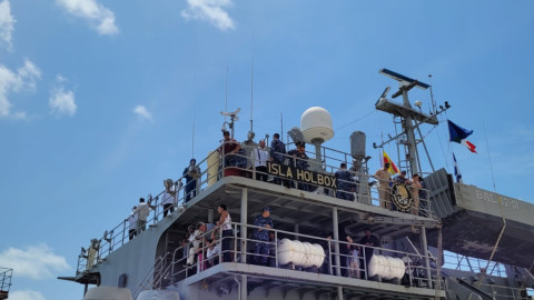 Llegan a México los 34 connacionales rescatados en Haití