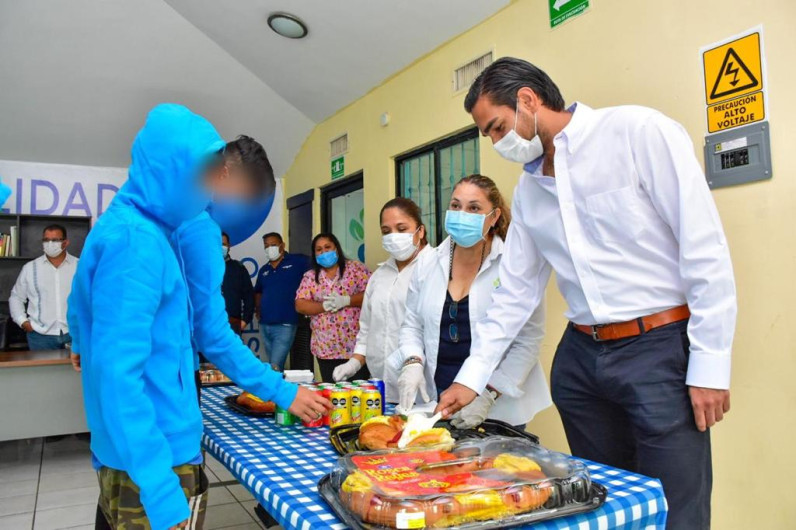 DIF Reynosa entregó regalos y rosca de Reyes en Centros de Asistencia Social