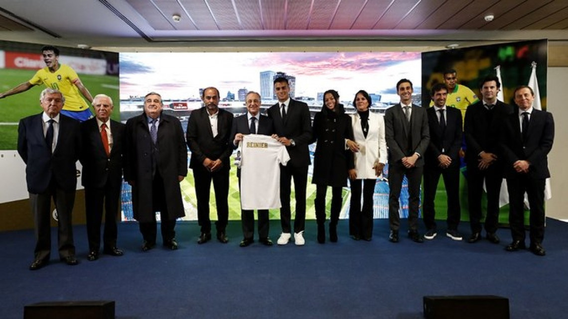 El Real Madrid presenta a Reinier