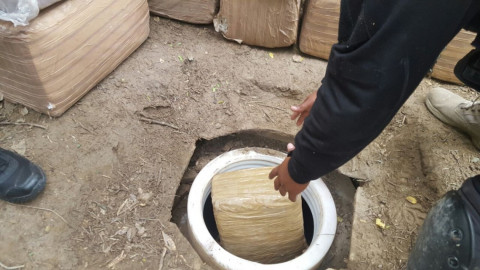 Policía Estatal asegura marihuana 