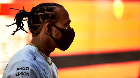 Hamilton está en duda para el Gran Premio de Abu Dhabi, último del calendario
