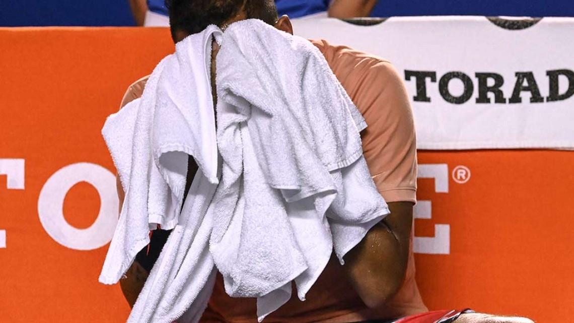 Nick Kyrgios explota contra el público de México