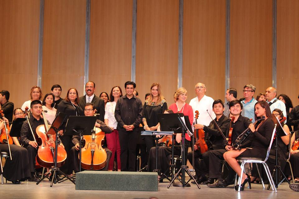 Maki agradece invitación al "Encuentro de la Juventud Sinfónica Tamaulipeca"