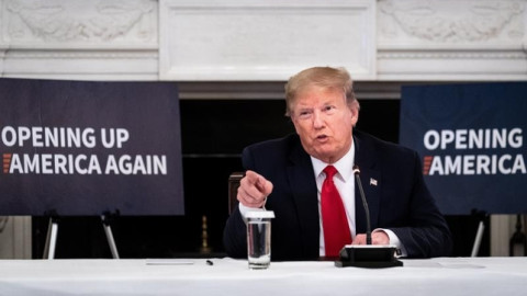 Trump pide a gobernadores “mano dura” contra manifestaciones; ofrece la ayuda militar