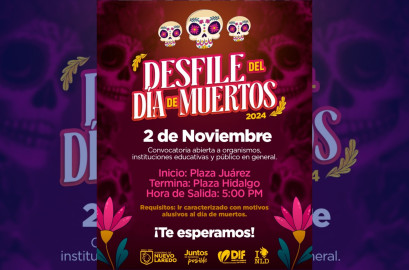 Invita dirección de Turismo a desfile por el día de muertos 