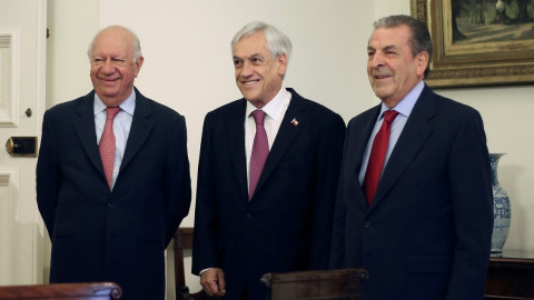 Presidente de Chile se reúne con exmandatarios ante fallo de La Haya