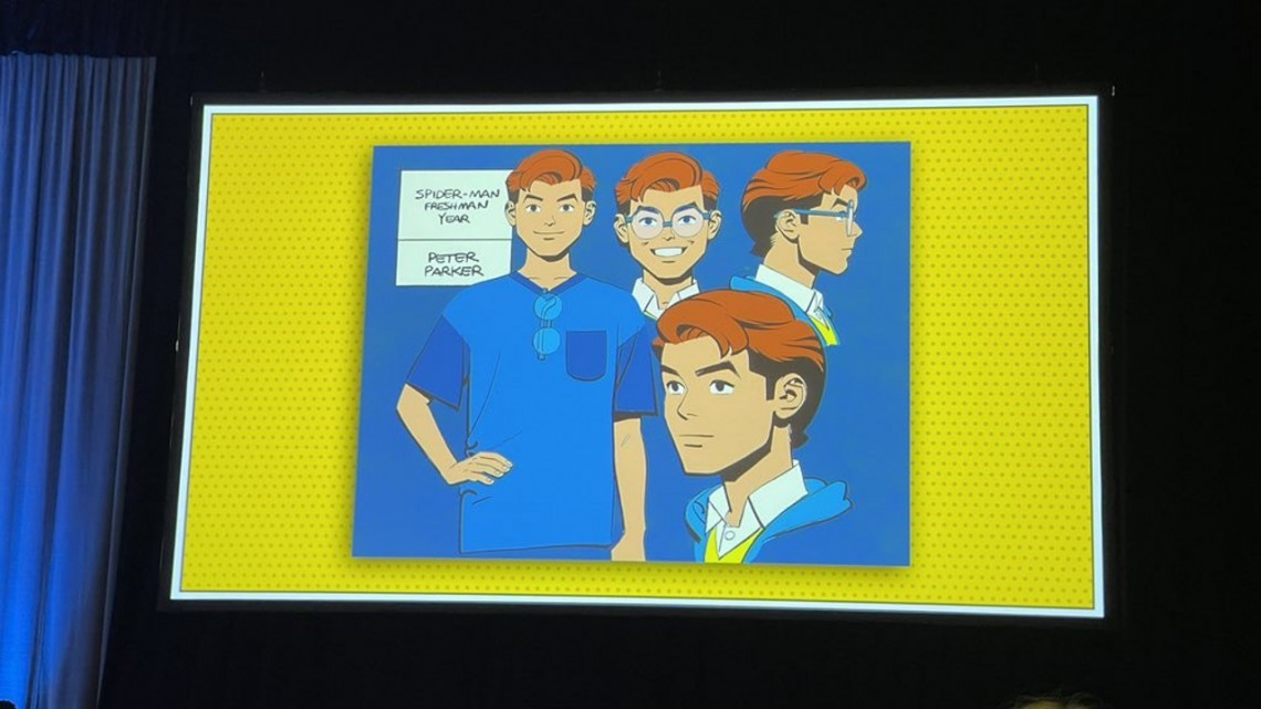 Mira las primeras imágenes de Spider-Man: Fresh Man Year