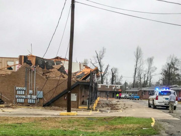 Sur de EU alerta por tormentas y tornados