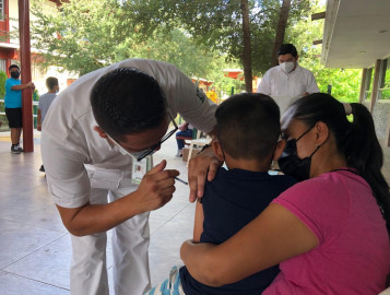 Se aplicarán en Reynosa 35 mil vacunas anticovid a niñas y niños de 5 a 11 años