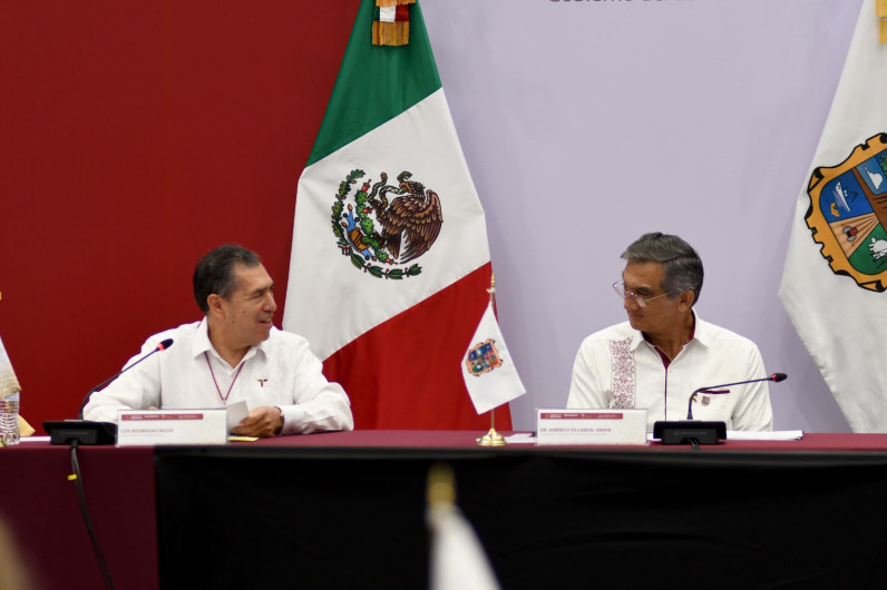 Autoridades nacionales reconocen avance en materia de seguridad en Tamaulipas