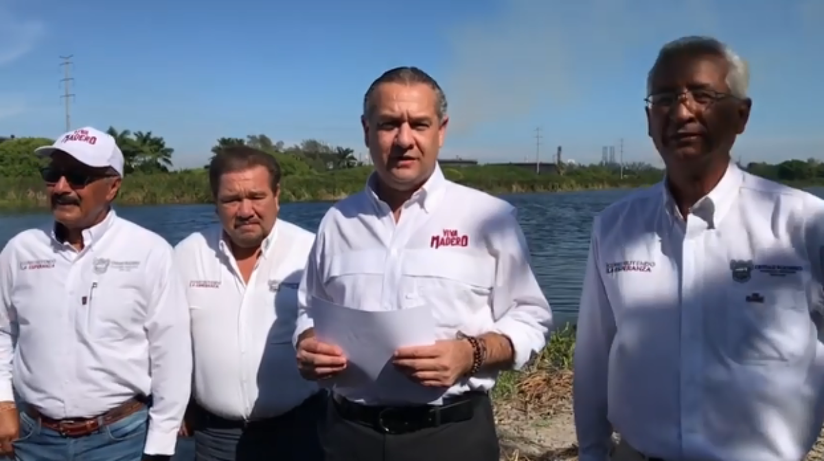 Muestra alcalde avance en laguna de Los Patos