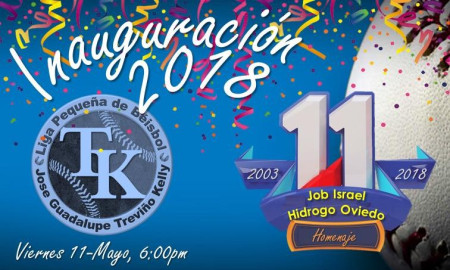 Treviño Kelly Inaugura Torneo de Verano ´Job Hidrogo´