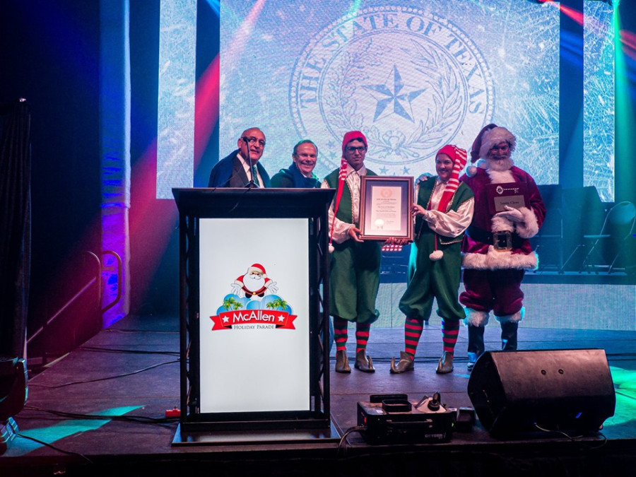 En el marco de las fiestas invernales, McAllen es nombrada "Polo Sur de Texas" 