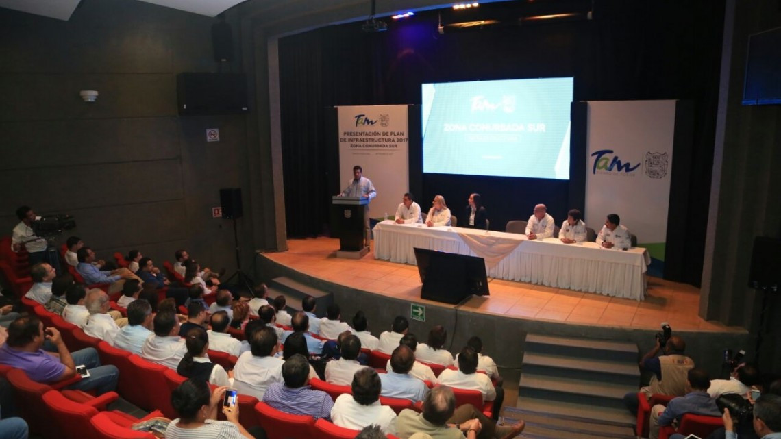 Presenta CDV Plan Estatal de Infraestructura 2017 en zona conurbada