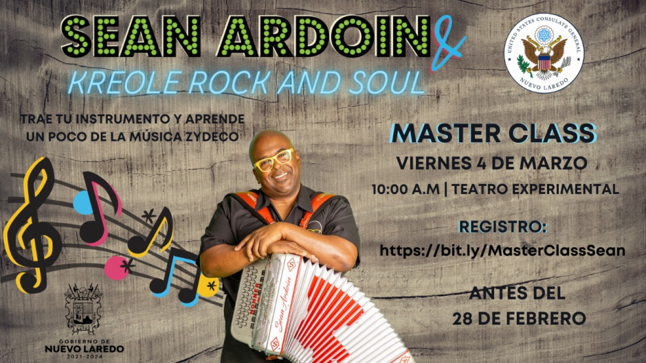 Invita consulado a clase para músicos locales 