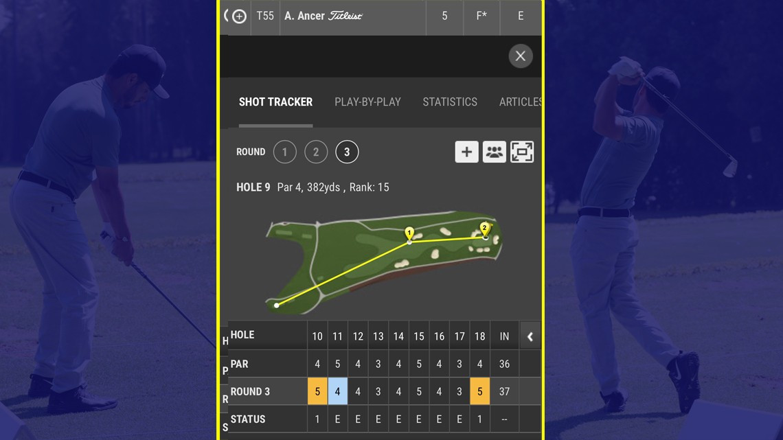 Abraham Ancer termina la tercera ronda del WGC México 2018  y se coloca en lugar 55