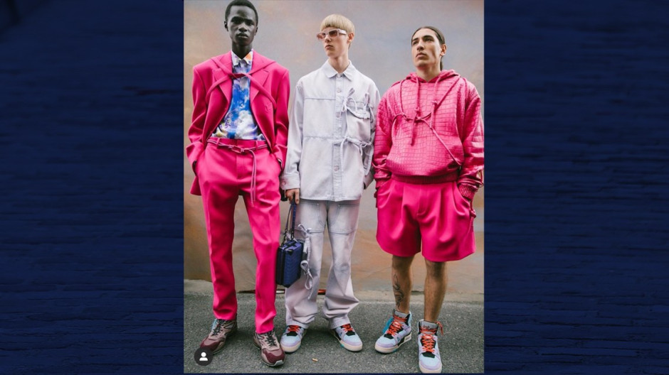 Héctor Bellerín modela en la Paris Fashion Week