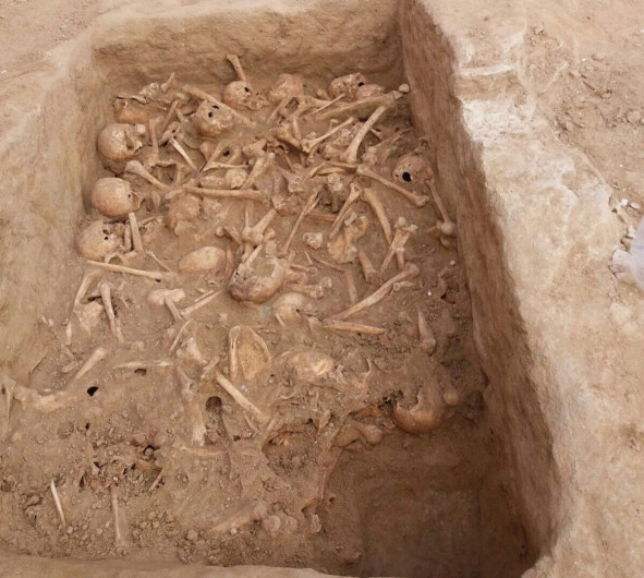 Descubren fosa con 90 cráneos humanos en Madrid