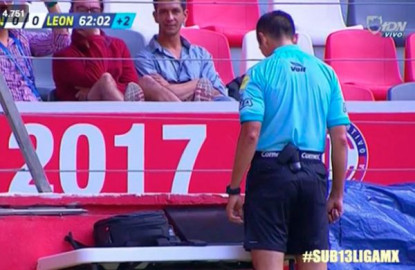 Se usa por primera vez el VAR en México