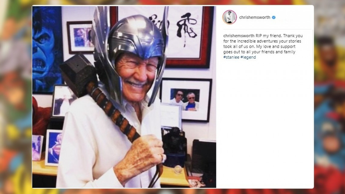 Famosos siguen recordando a Stan Lee