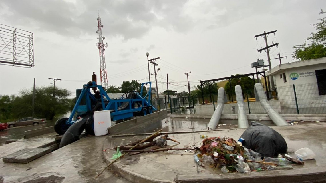 Causa 'Hannah' múltiples daños y más de 11 pulgas de agua en Reynosa