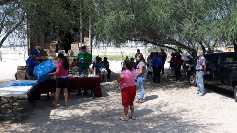 Avalan familias beneficio del Programa Emergente de Canasta Básica