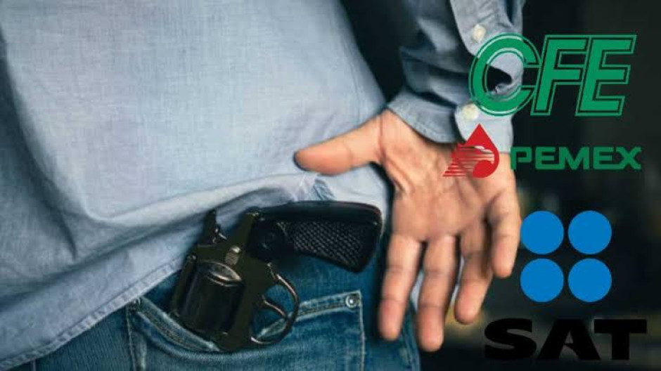 Senado aprueba reforma que permite a funcionarios de CFE, Pemex y SAT portar armas; pasa al Ejecutivo 