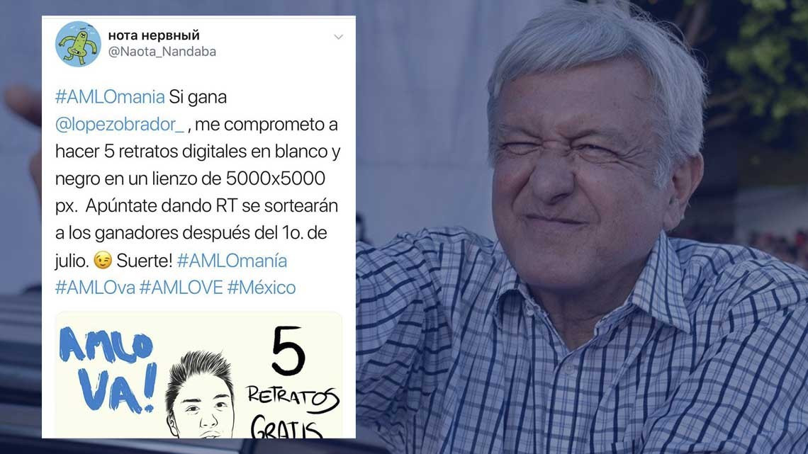 Llegó la AMLOmanía a redes sociales
