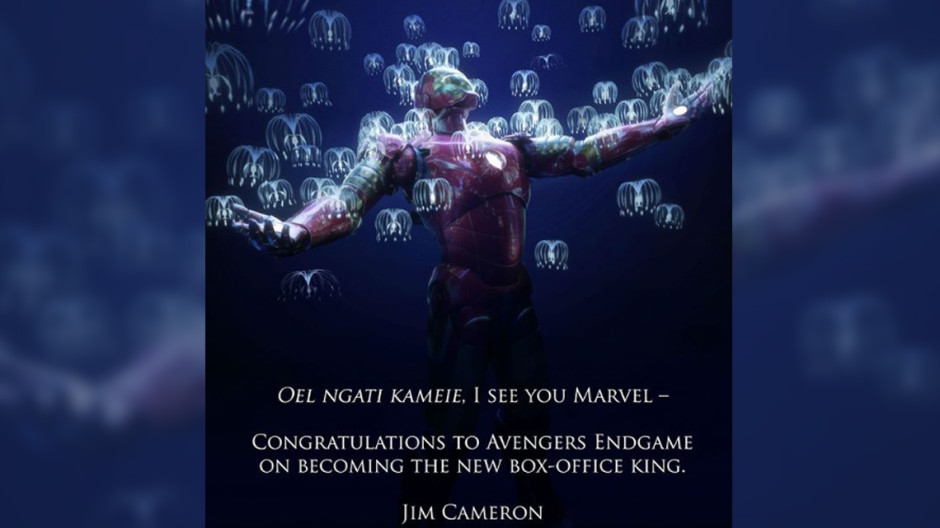 James Cameron felicitó a “Avengers: Endgame” por superar a “Avatar”