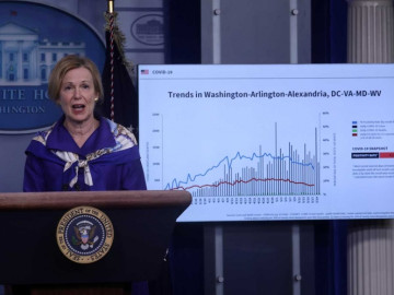 Trump llama  “patética” a Deborah Birx