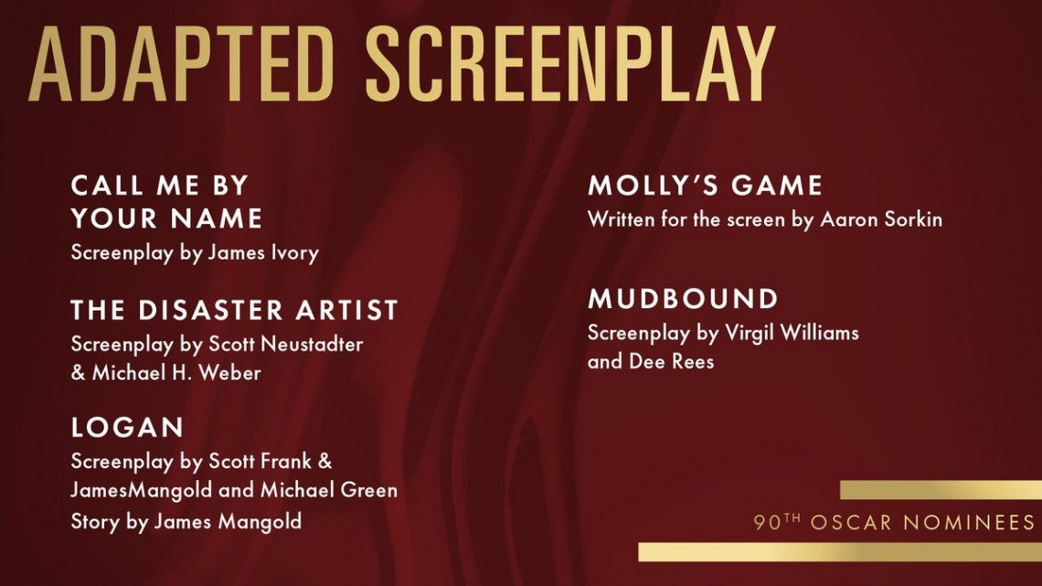 ¡Lista de nominados al Oscar 2018!