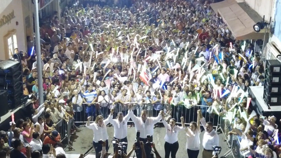 Arranca campaña Oscar Almaraz por la reelección de Victoria