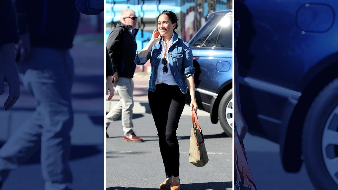 Meghan Markle opta por usar calzado mexicano