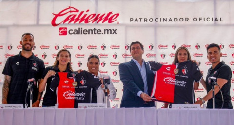 Caliente Mx, nuevo patrocinador del Atlas