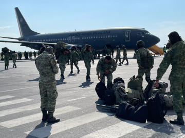 Llegan militares para reforzar seguridad en Reynosa 