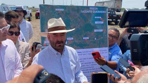 Inician con el trazo de la segunda línea del acueducto