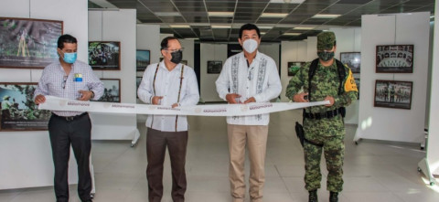 Reconoce Alcalde labor de Ejército Mexicano al inaugurar exposición “200 años de lealtad”