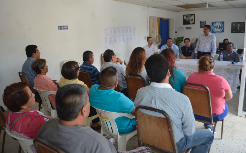 Toma PAN protesta a Nuevos Comités municipales