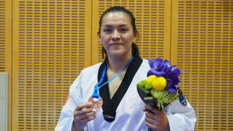 María del Rosario Espinoza obtiene bronce en el Grand Prix de Taekwondo de Chiba