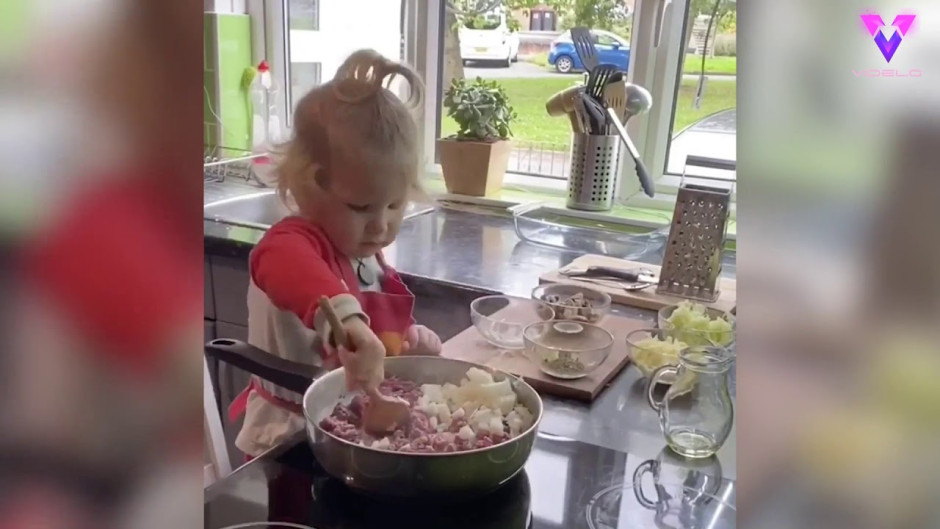 El bebé cocinero que se ha hecho viral en redes sociales