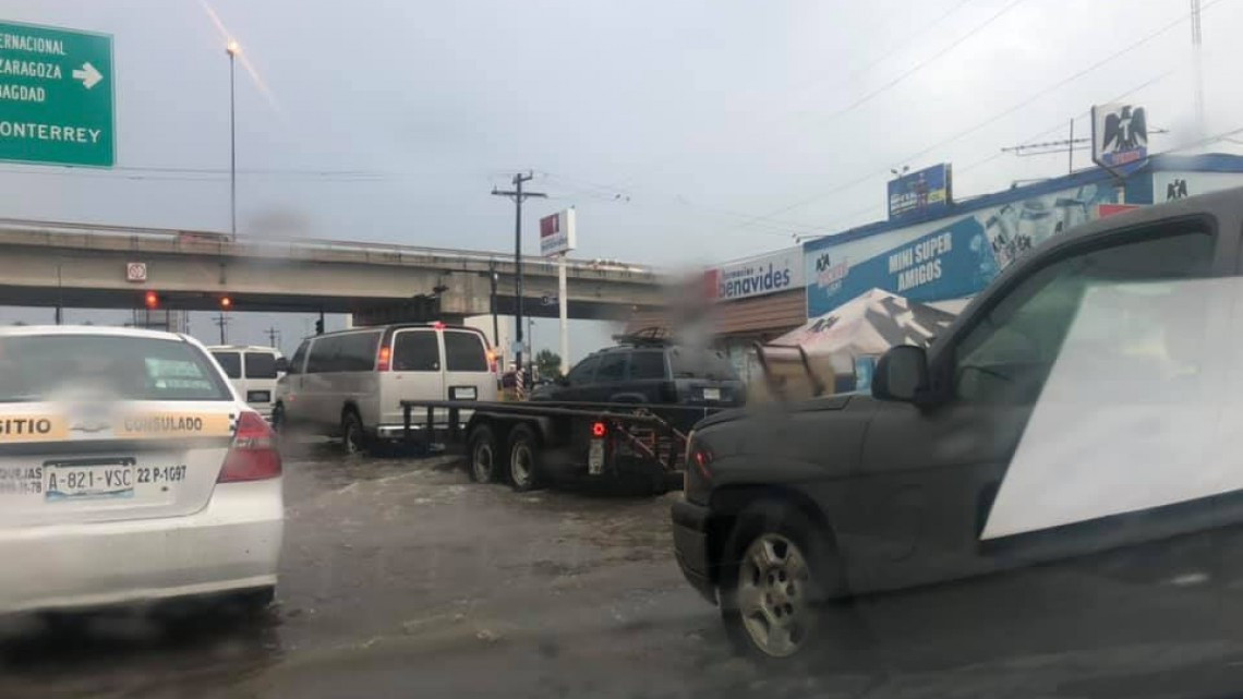 Mucha lluvia, pero sin daños de consideración en Matamoros: PC