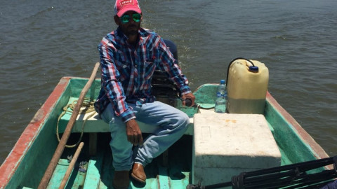 Bajos niveles de agua generan serios problemas a pescadores y habitantes del Tamesí