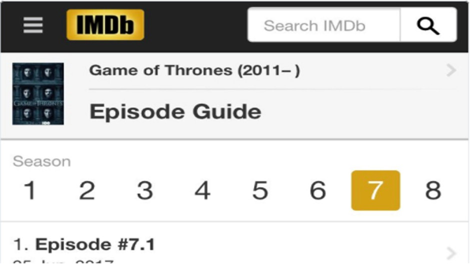 Revelan fecha de estreno para la temporada 7 de "Games of thrones"