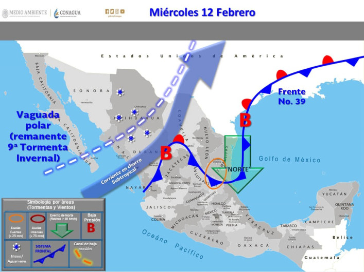 Pronostican descenso de la temperatura