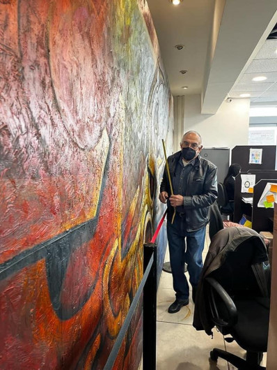 Restaurarán mural de Presidencia Municipal