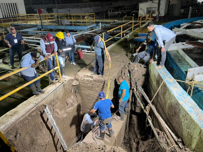 Cumple COMAPA con trabajos de reparación y mantenimiento