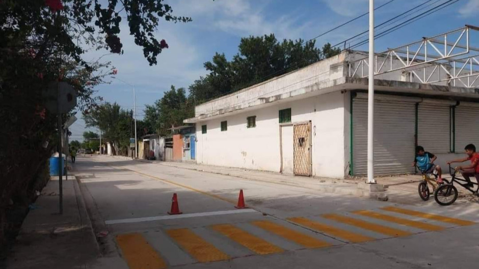 Pavimentación integral beneficia a la Pedro J. Méndez 