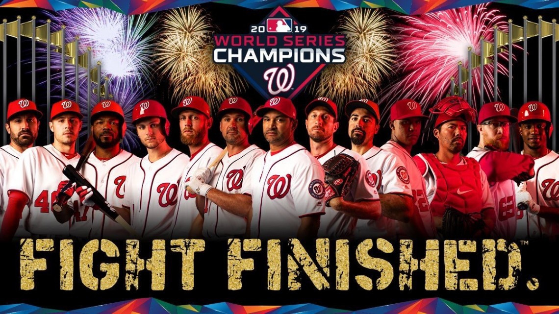 ¡NATIONALS CAMPEONES DE LA SERIE MUNDIAL 2019!