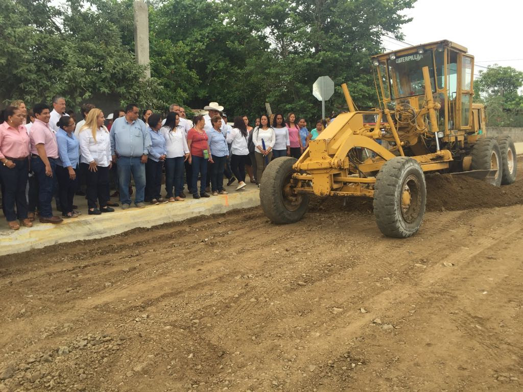 Supervisan la realización de obras en el municipio de Altamira.