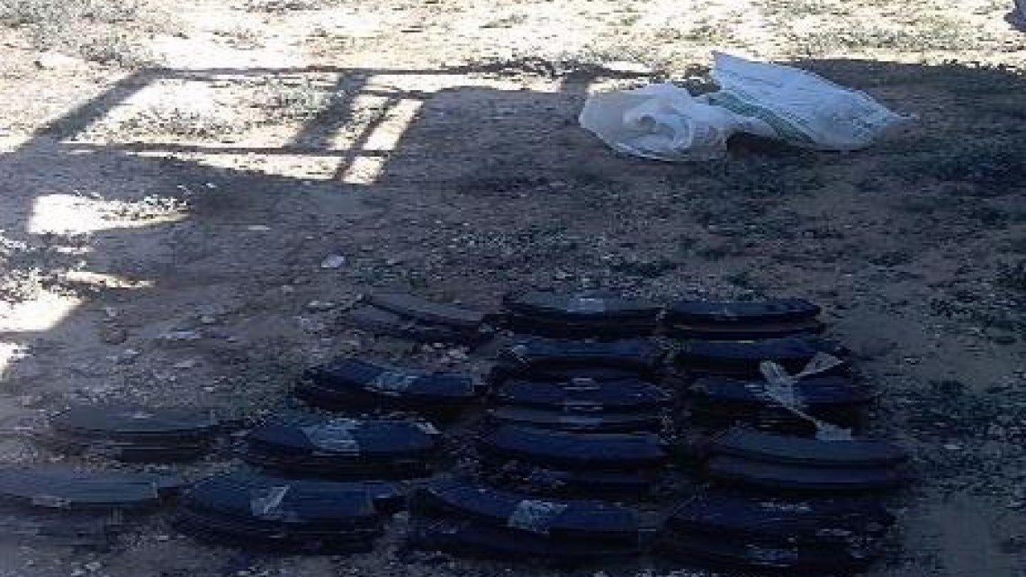 Aseguran cargadores de arma larga y cartuchos hábiles